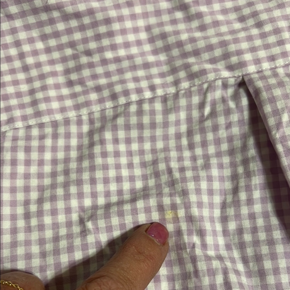 Vineyard Vines Purple Casual Button Down Shirt - Picture 6 of 6
